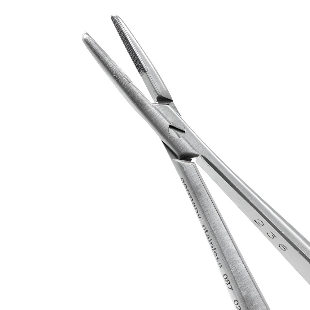 PORTA AGUJAS PERMASHARP CASTROVIEJO RECTA 14CM MANGO REDON