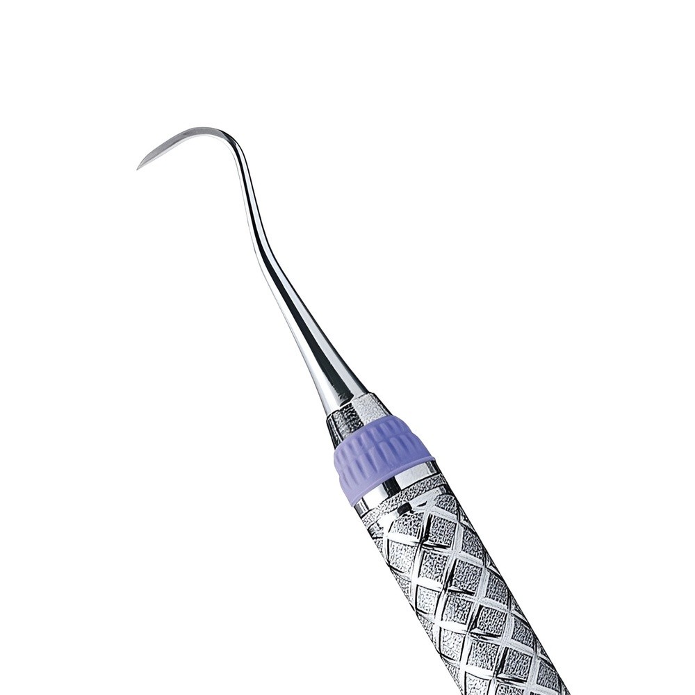 RASPADOR EN FORMA DE HOZ DOBLE EXTREMO PARA DIENTES ANTERIORES EVEREDGE 2.0 HU FRIEDY