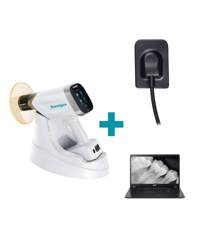Rayos X Dental Portátil RTG-LeRay G + Radiovisiógrafo Roentgen