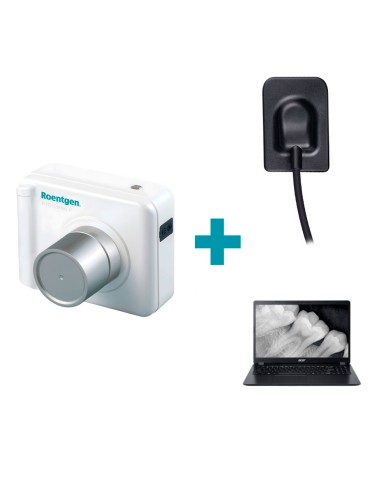 Rayos X Dental Portátil RTG-LeRay P + Radiovisiógrafo Roentgen
