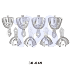 Jgo. de Cucharilla 8 Pzas Desdentado Lisa Tipo Rim Lock 30-049 TBS