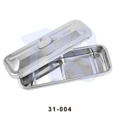 Cubeta con tapa 20 x 7 x 4 31-004 TBS