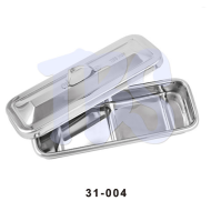 Cubeta con tapa 20 x 7 x 4 31-004 TBS
