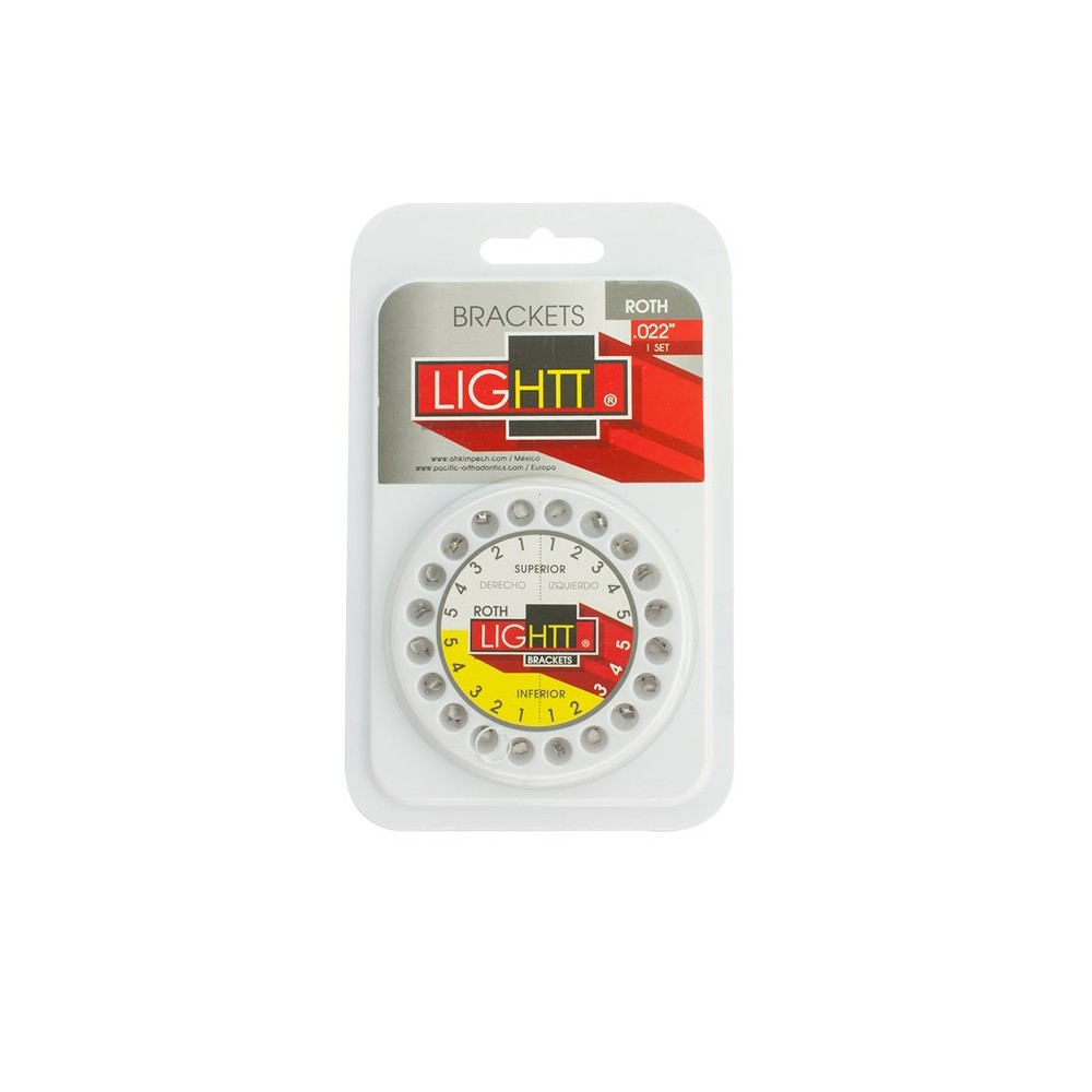 Brackets Roth Light Ah Kim Pech Roth .022