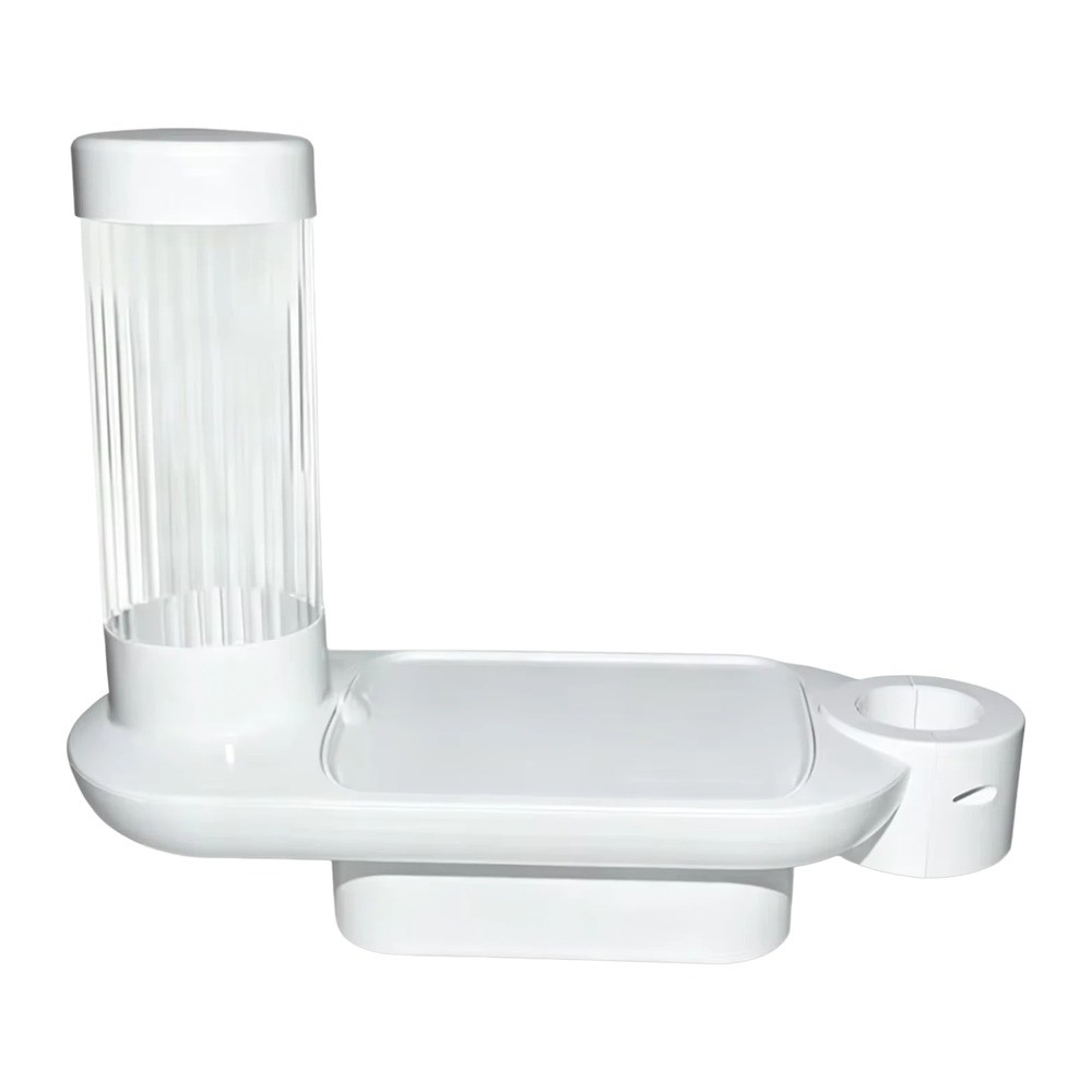 Charola para Unidad Dental con Porta Vasos y Kleenera