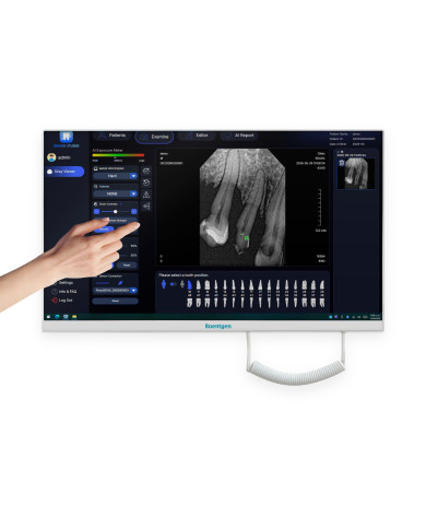 Monitor PC All in One Touch 24 con cámara intraoral RTG-PC300