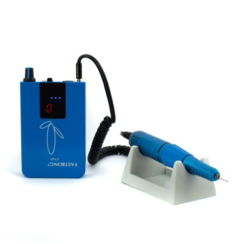 Micromotor Eléctrico Portátil Baja Vel c/ Pieza de Mano Faststrong