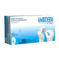 Guantes Látex Ambiderm Plus