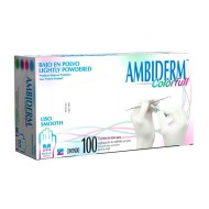Guantes Ambiderm Color full