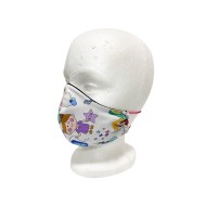 Cubrebocas de tela con figuras 1 pza.