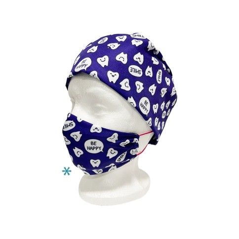 Gorros de tela decorados 1 pza.