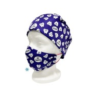 Gorros de tela decorados 1 pza.