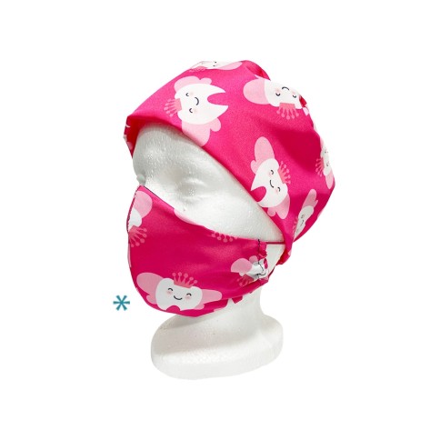 Gorros de tela decorados 1 pza.