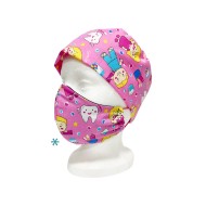 Gorros de tela decorados 1 pza.