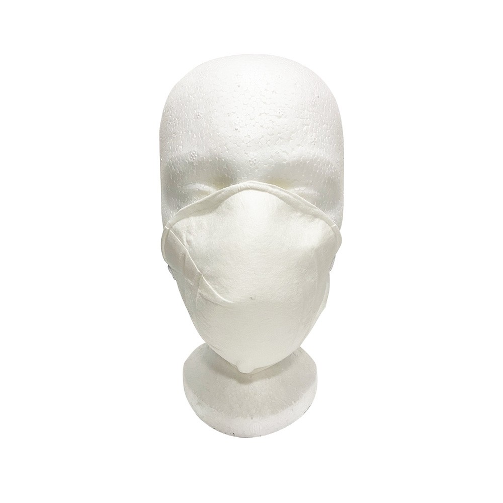 Cubrebocas de Concha Blanco 1 pza. Cubrebocas de Concha Blanco 1 pza.