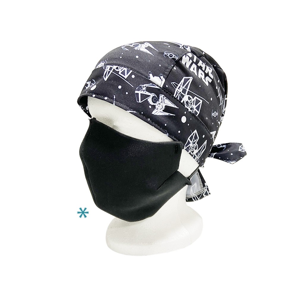 Gorros de tela decorados 1 pza. Gorros de tela decorados 1 pza.