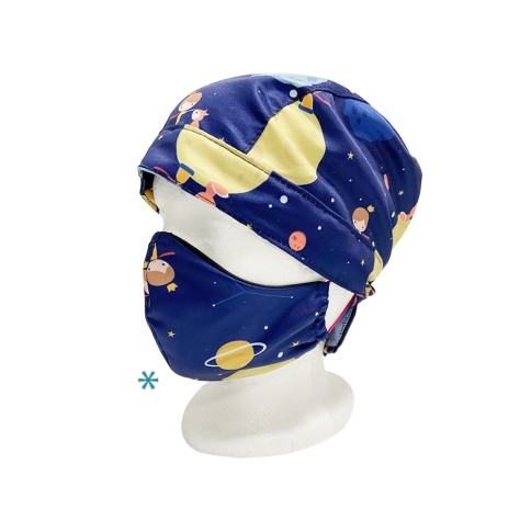 Gorros de tela decorados 1 pza.