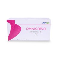 Anestesia Omnicaína 2% Zeyco caja C/50 pz