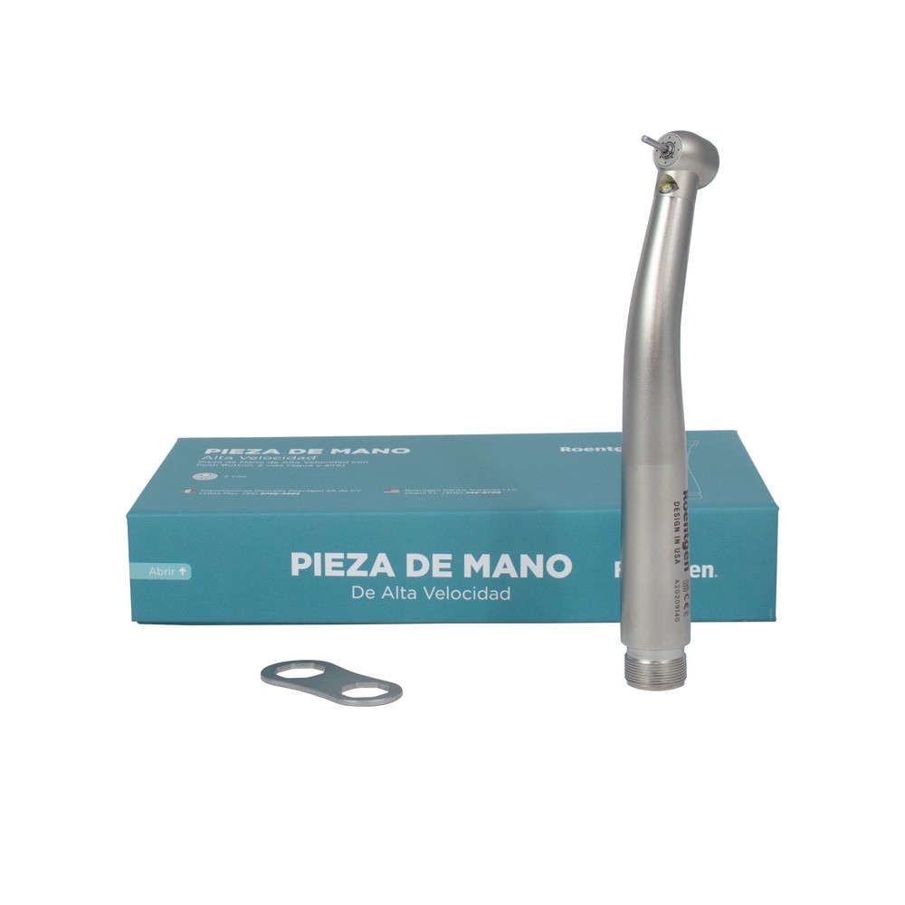 Pieza de Mano de Alta Velocidad Con Luz LED Roentgen RTG-E4 Pieza de Mano de Alta Velocidad Con Luz LED Roentgen RTG-E4