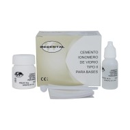 Ionómero de Vidrio tipo II para bases 15g/15ml Medental