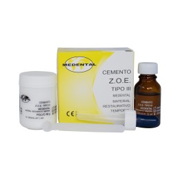 Cemento Z.O.E tipo III Medental 38g/14ml