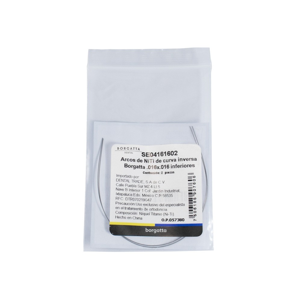 Arco Cuadrado de Curva Inversa Borgatta C/2