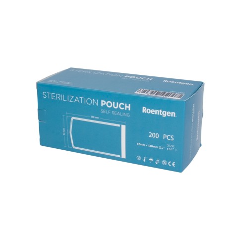 Bolsas Para Esterilizar Roentgen 57mm x 130mm