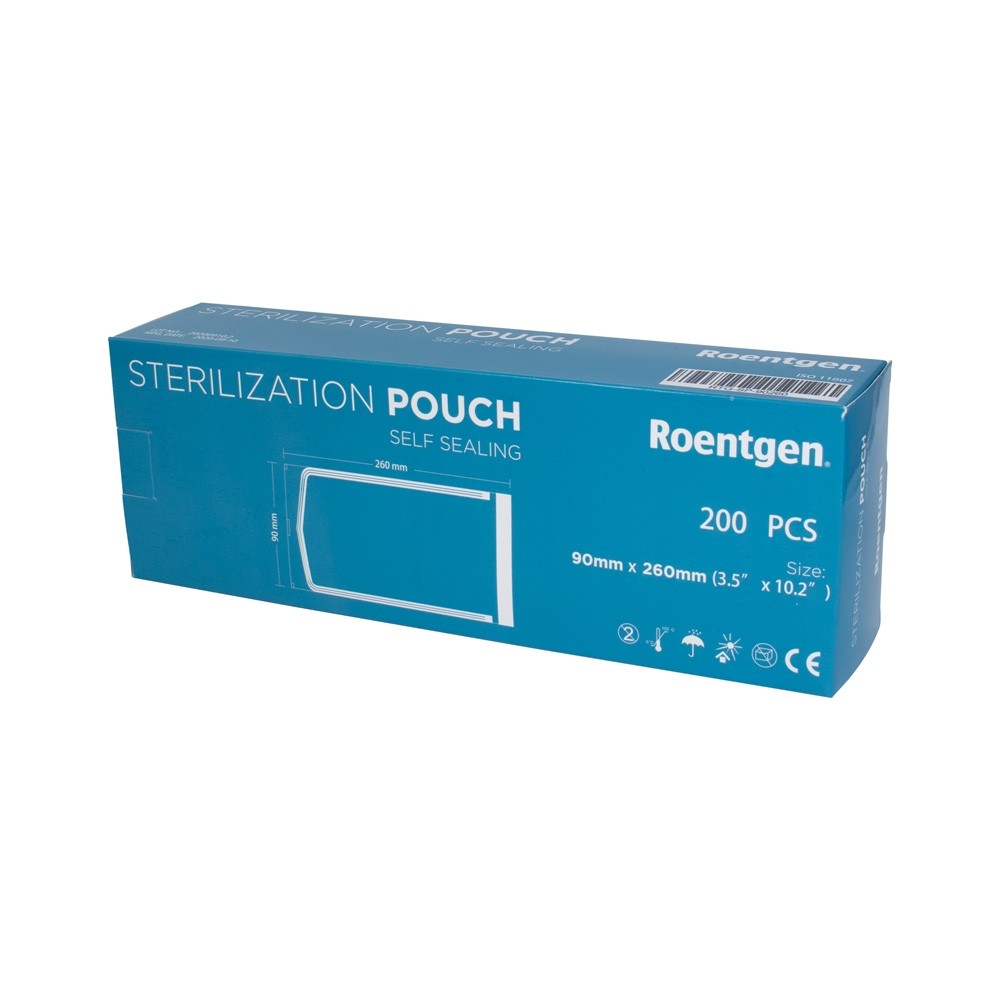 Bolsas Para Esterilizar Roentgen 90mm x 260mm