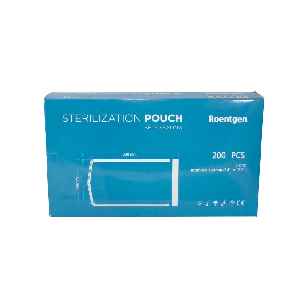 Bolsas Para Esterilizar Roentgen 190mm x 330mm