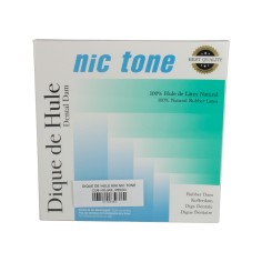 Dique de hule 6x6 Nic Tone 36 Hojas Dique de hule 6x6 Nic Tone 36 Hojas