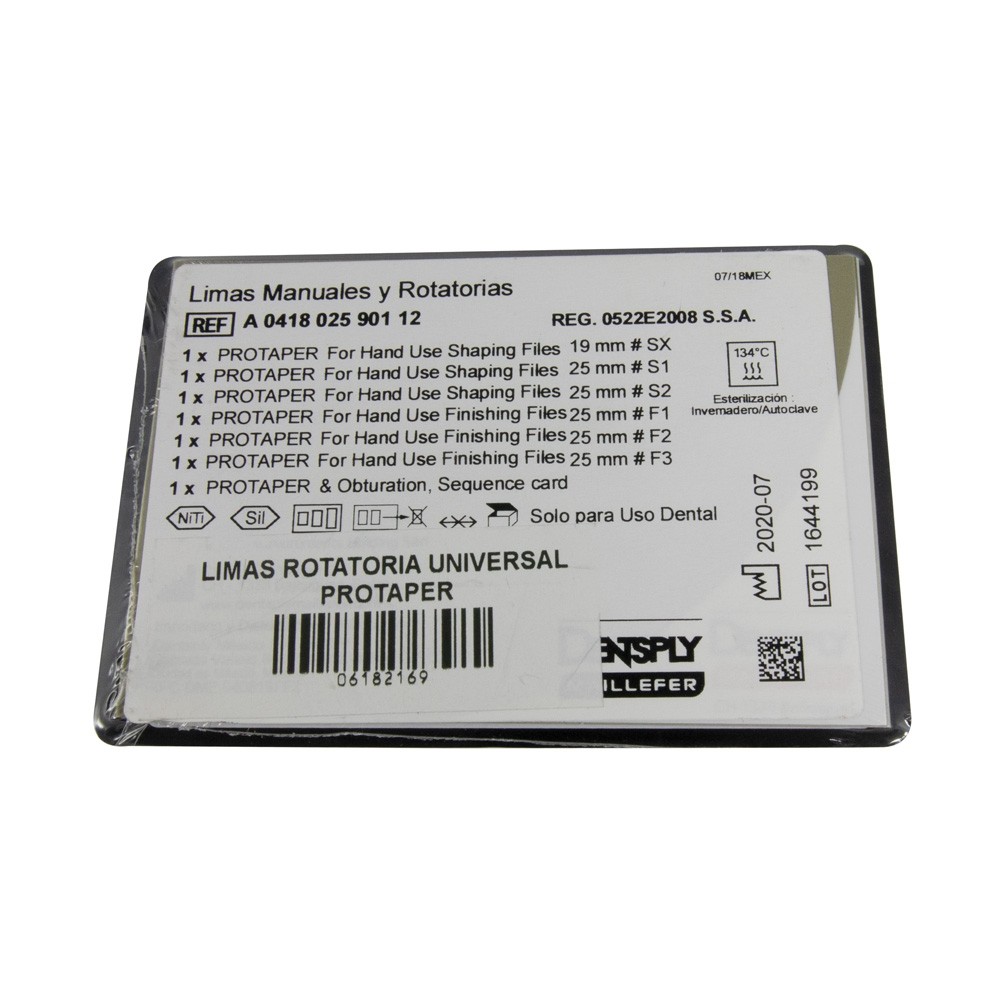 Limas manuales y rotatorias Protaper