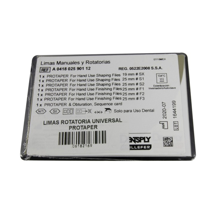 Limas manuales y rotatorias Protaper