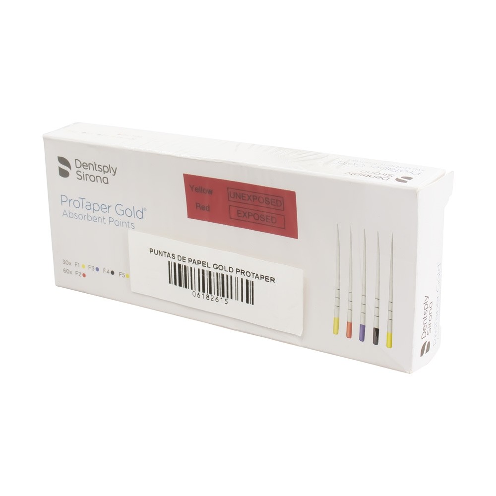 Puntas de Papel Gold ProTaper