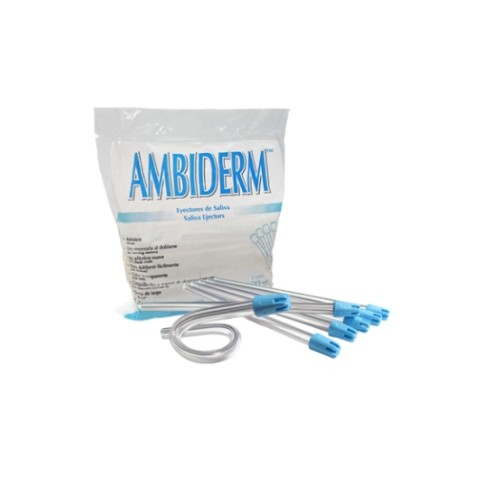 Eyector de Saliva c/100 Ambiderm