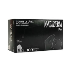 Guantes de Látex Ambiderm Plus Negro Guantes de Látex Ambiderm Plus Negro