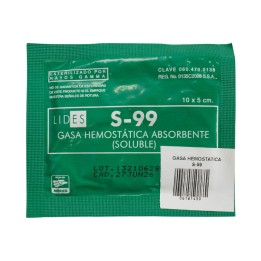 Gasa Hemostática S-99 Lides