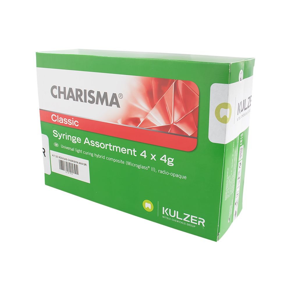 Resina Charisma Classic 4x4g+G2B Kulzer