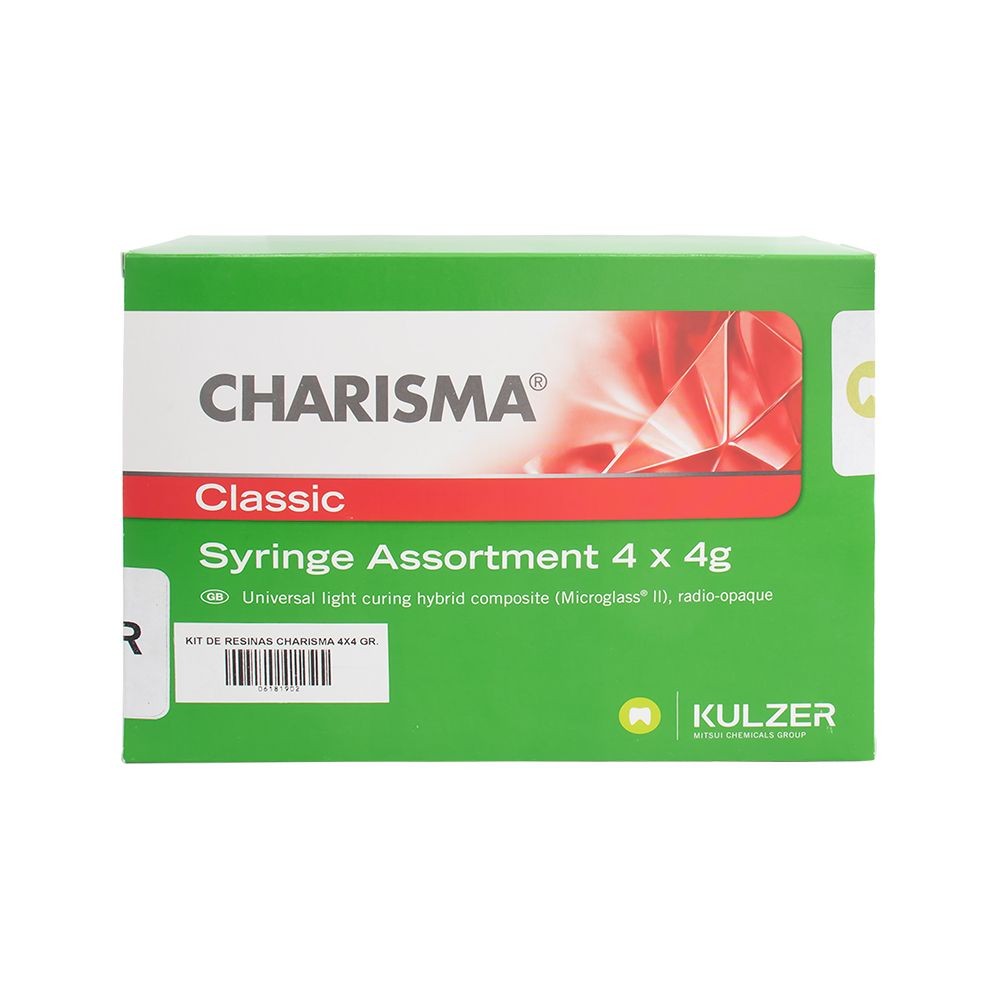 Resina Charisma Classic 4x4g+G2B Kulzer