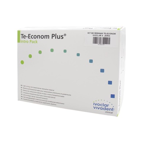 Kit de Resina Te-Econom Plus Ivoclar c/4 Jeringas