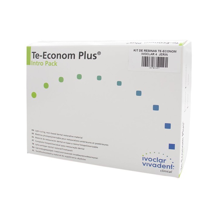 Kit de Resina Te-Econom Plus Ivoclar c/4 Jeringas