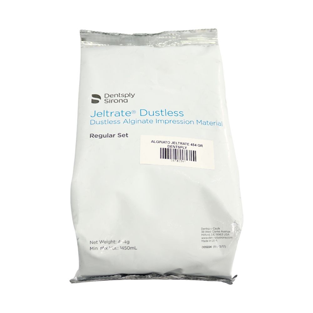 Alginato Jeltrate Dustless Regular 454gr Dentsply