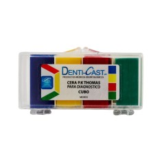 Cera P.K. Thomas para Modelar Cubo c/4 Denti-Cast