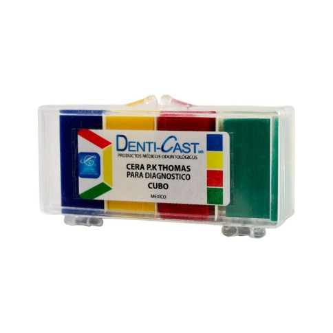 Cera P.K. Thomas para Modelar Cubo c/4 Denti-Cast