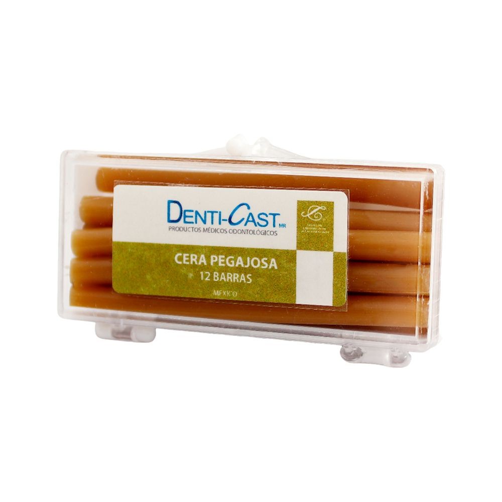 Cera Pegajosa 12 pzas. Denti-Cast