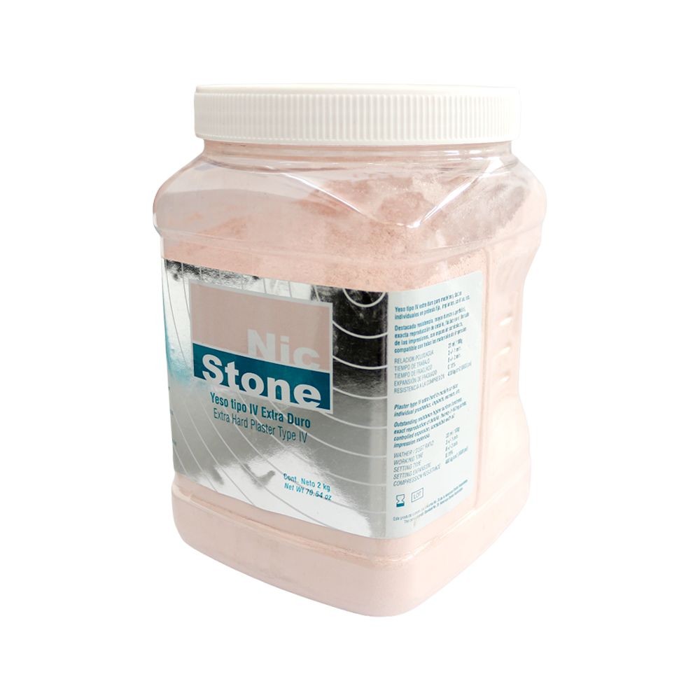 Yeso Nictone Rosa 2kg Velmix MDC