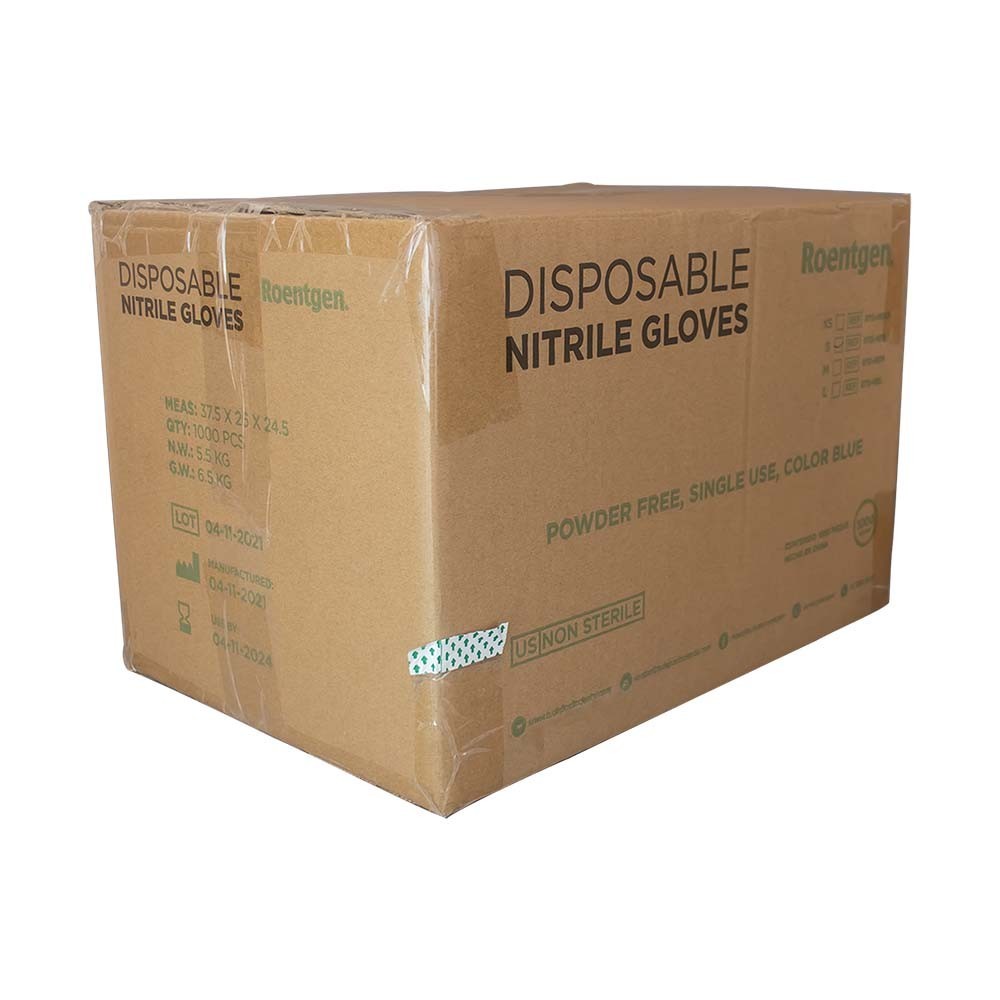Caja de Guantes de Nitrilo Roentgen