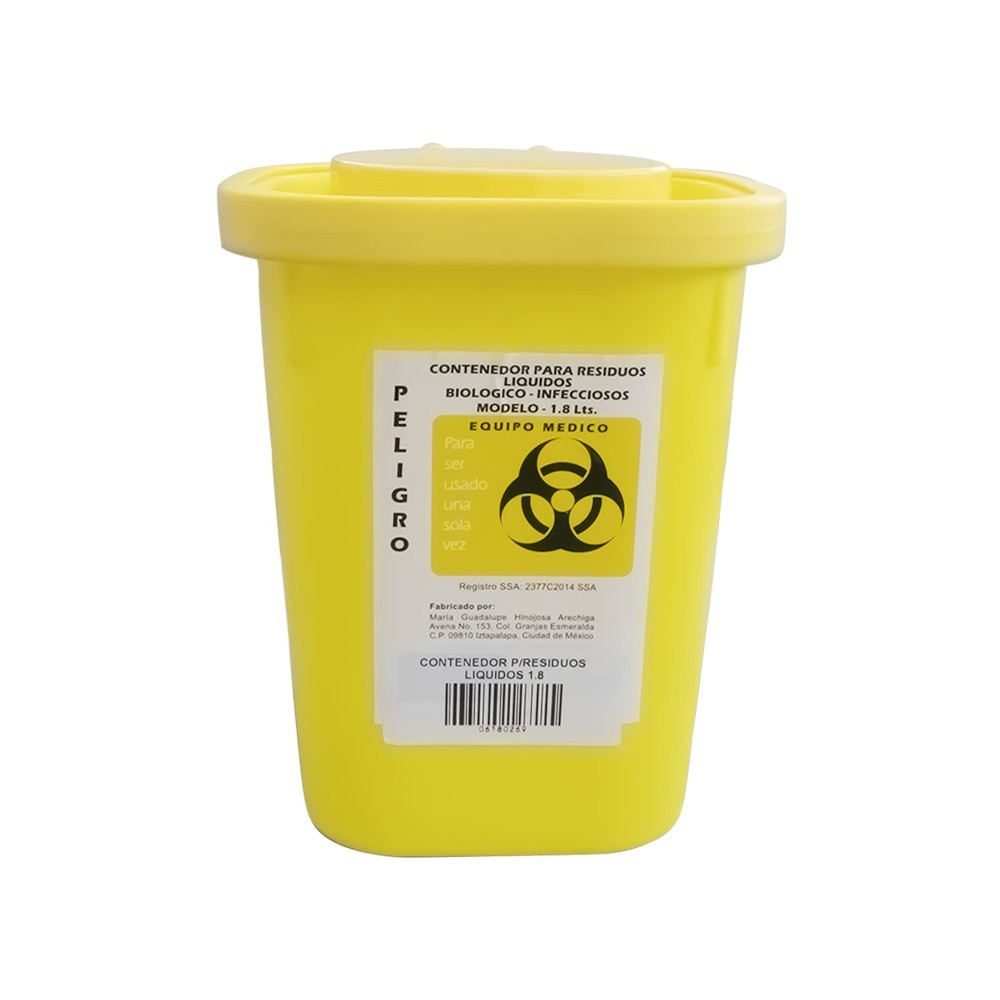 Contenedor para Residuos Líquidos 1.8L