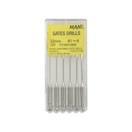 Fresas Gates No. 1-6 Mani