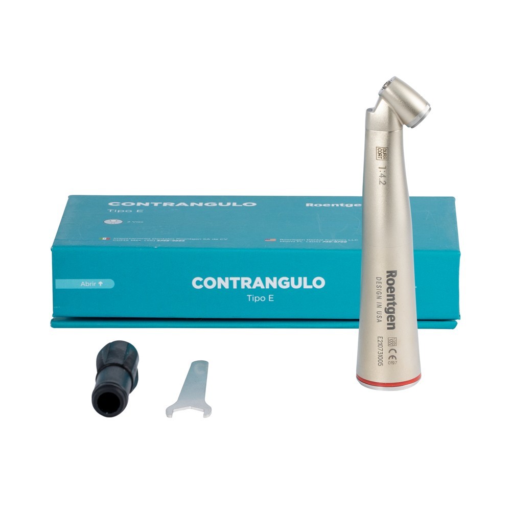 Contrángulo 1:4.2 Angulado Alta Velocidad Óptico Led Roentgen