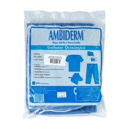 Uniforme Quirúrgico Desechable Cuello "V" Ambiderm
